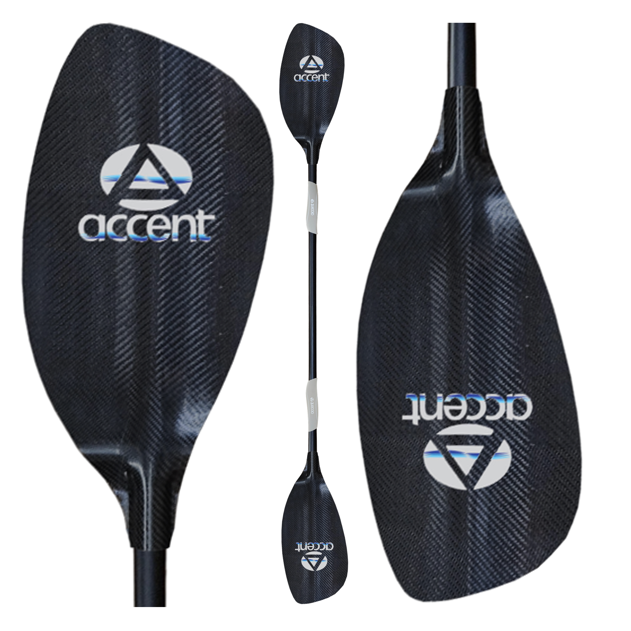 Fluid Carbon Advantage 1-Piece Whitewater Kayak Paddle