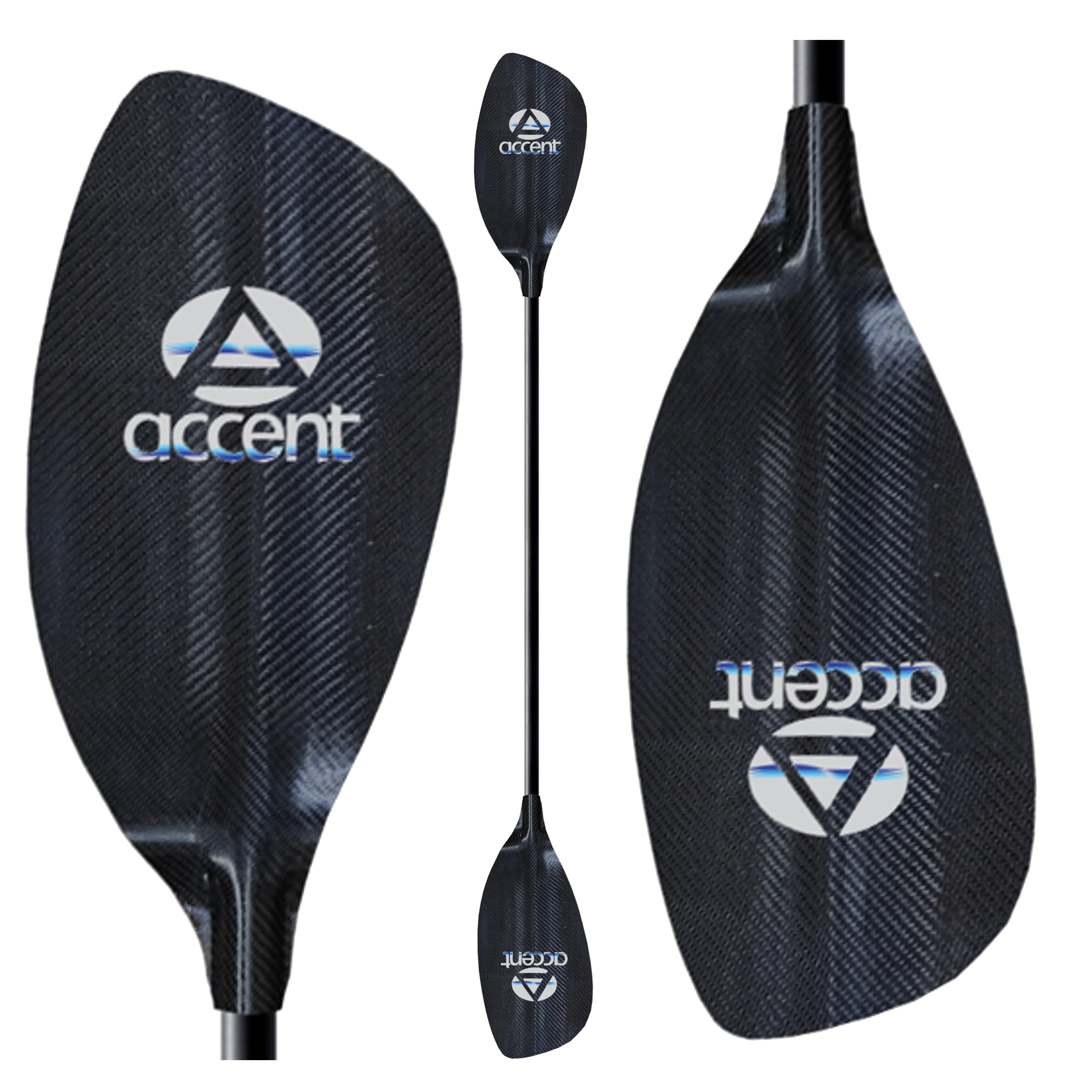 Fluid Carbon 1-Piece Whitewater Kayak Paddle