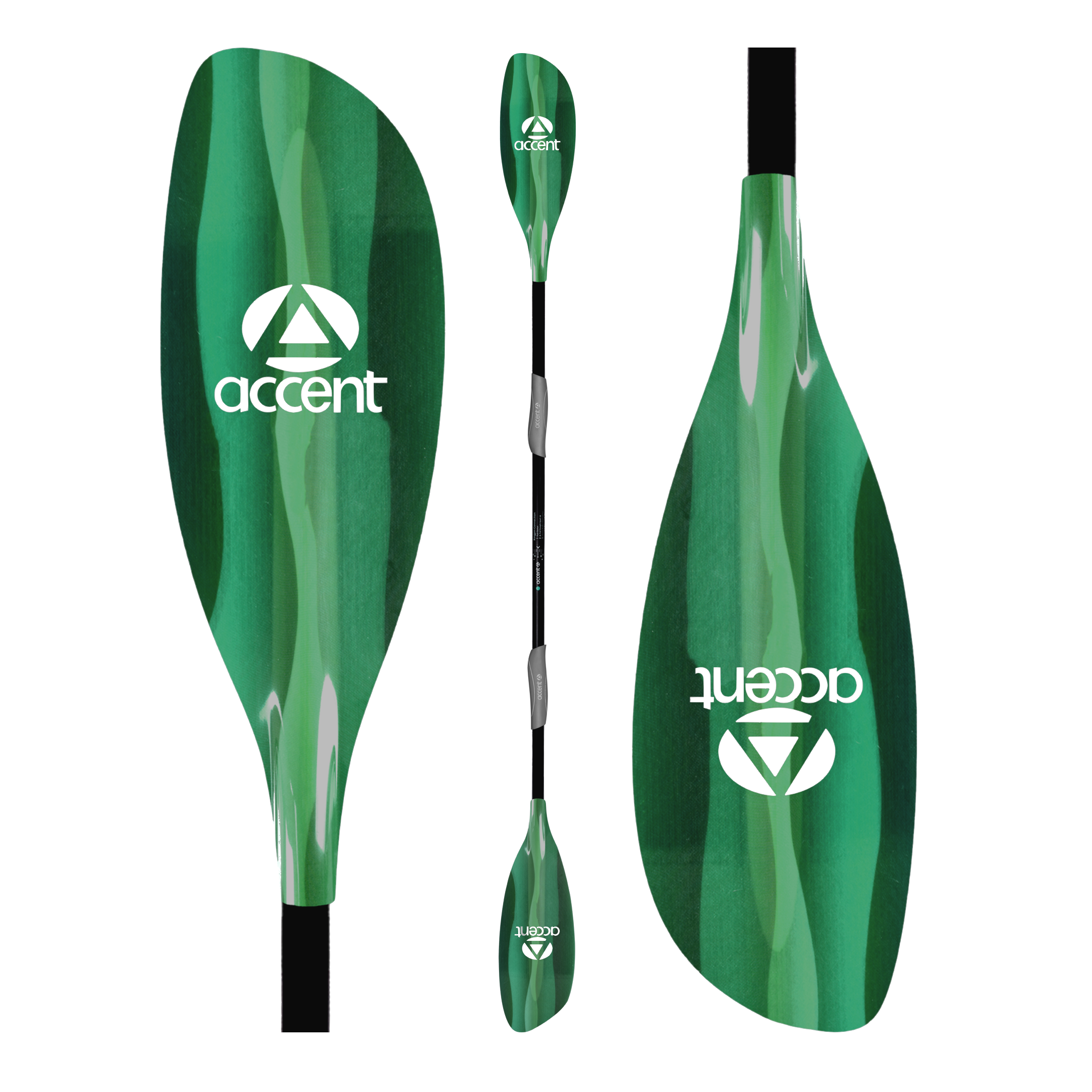 Outback 2-Piece Fiberglass Kayak Paddle