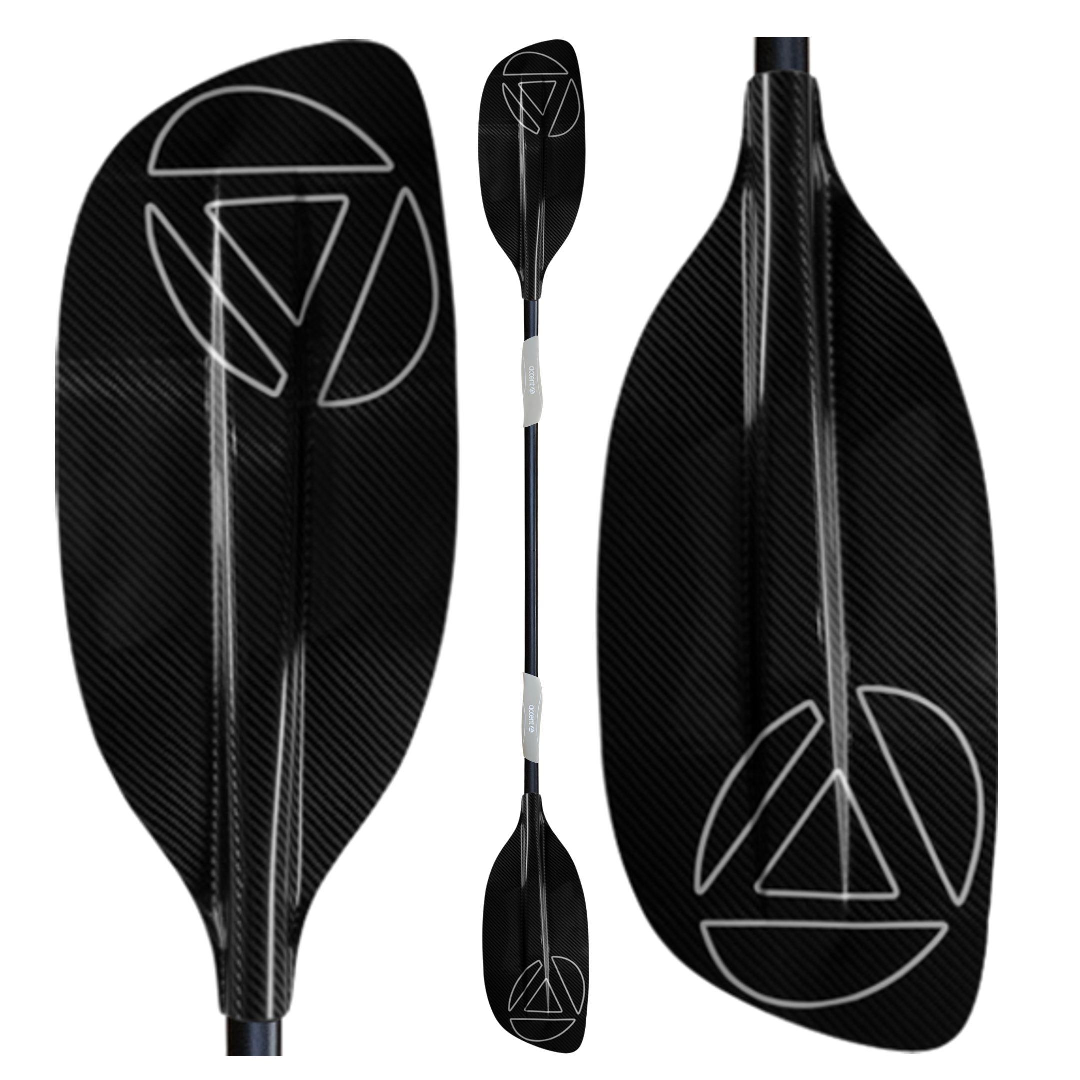 Rogue Carbon Advantage 1-Piece Whitewater Kayak Paddle